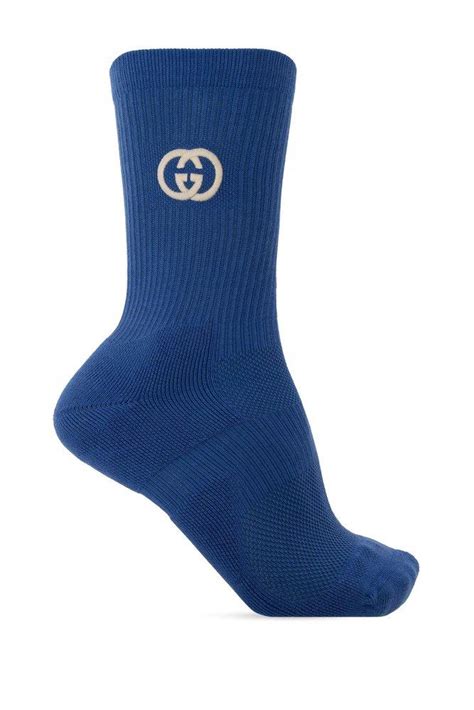 blue gucci socks